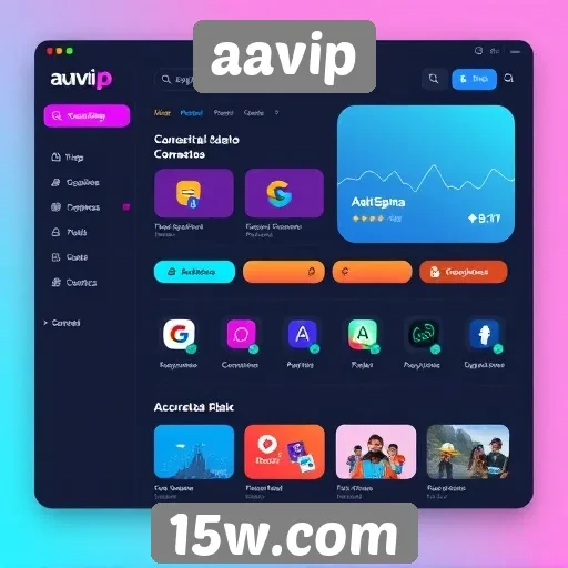 Mudanças na interface do usuário do aavip